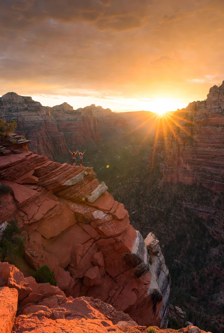 City rhythm graphic with balanced route points